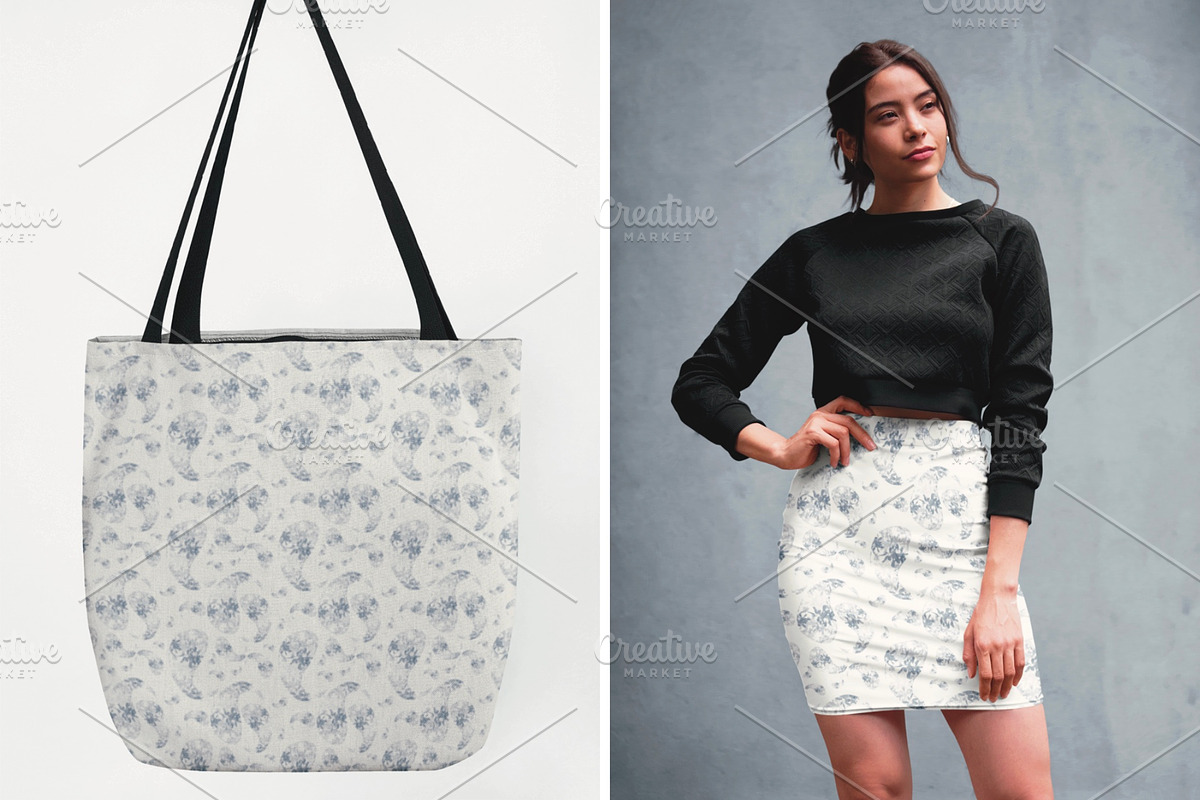 Minimal Floral Paisley Pattern, a Pattern Graphic by PPEthnicDecorPattern (Photo 6 of 6)