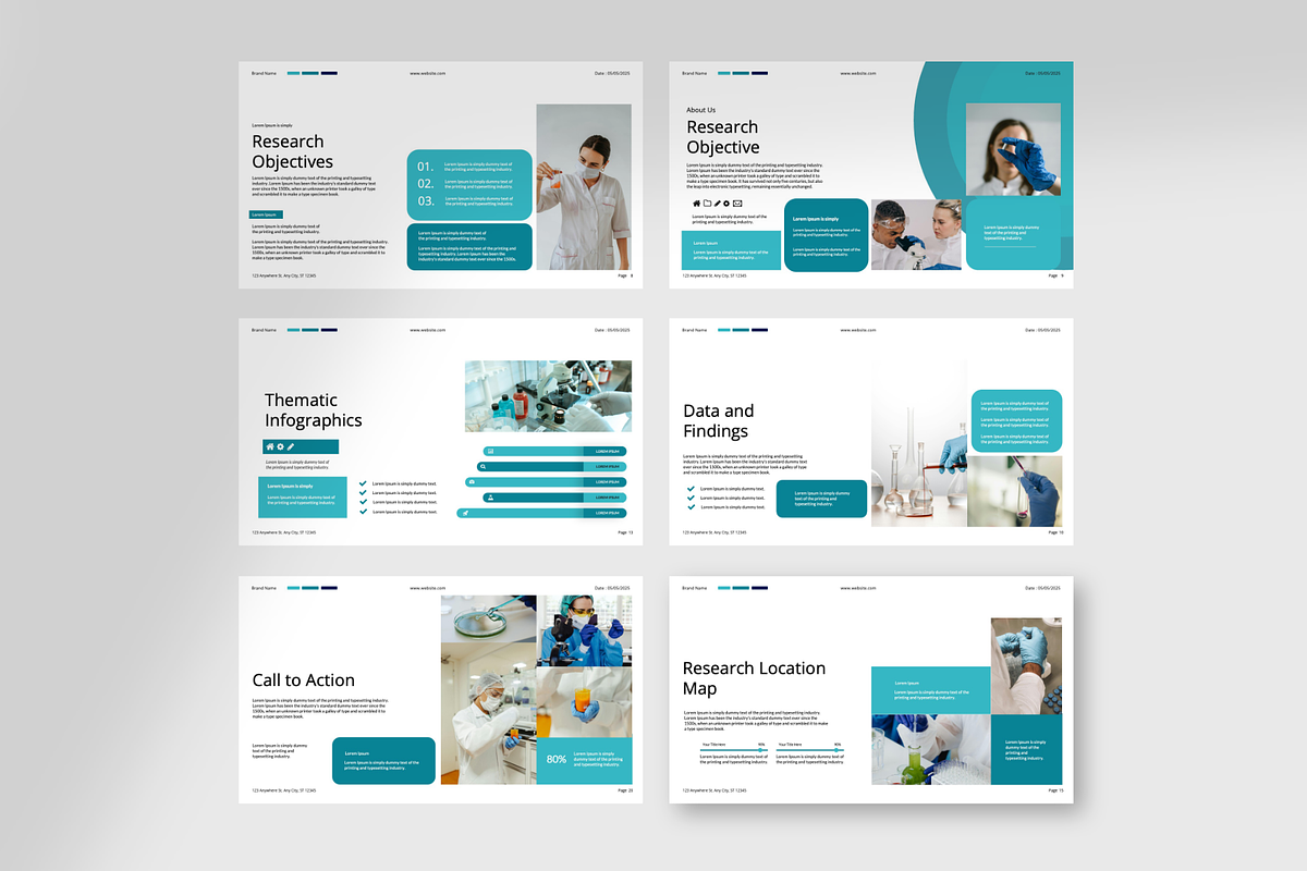 Scientific Presentation Template, a Presentation Template by Spesifikstd (Photo 3 of 11)