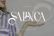SALINCA Unique Serif Typeface, a Serif Font by yaqublekker (Thumbnail 1 of 9)