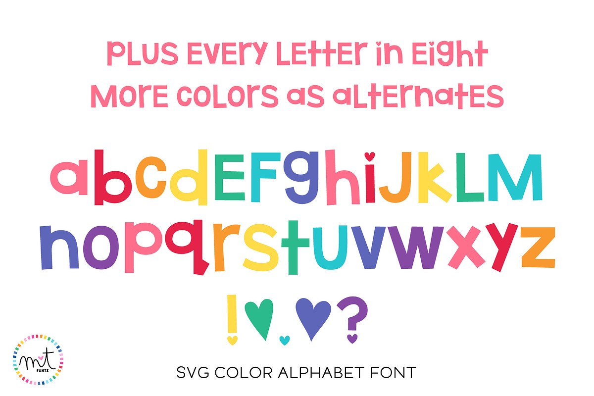Hello Summer Color Font + SVG Bundle, a Sans Serif Font by Miss Tiina (Photo 3 of 5)
