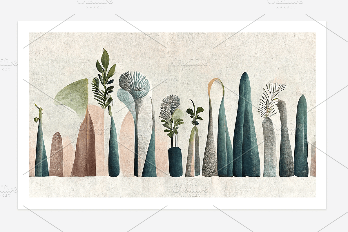 Ribo Collection · Botanical Wall, a Decorative Illustration by milatovar (Photo 3 of 15)