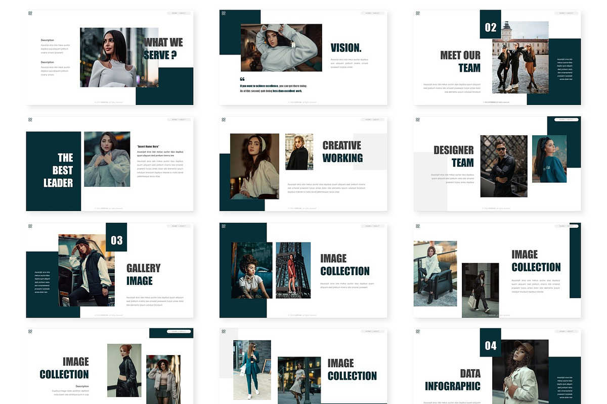 Horvan - Powerpoint Template, a Presentation Template by inspirasign (Photo 3 of 4)