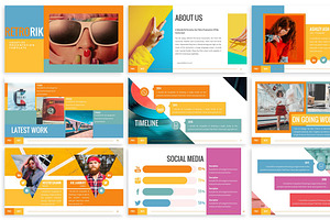 Retrorik - Retro Powerpoint Template