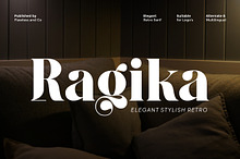 Ragika - Elegant Retro serif