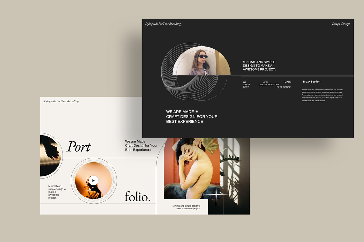 Nineties Brand Media Kit Powerpoint, a Presentation Template by Dirtytemp Studio (Photo 3 of 11)