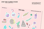Spirit Vibes Digital Sticker PNGs, a Stationery Template by Bella+Sophia Creative (Thumbnail 3 of 4)