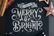 Merry & Bright – Christmas Gift Tags, an Illustration by Aurelie Maron (Thumbnail 1 of 5)