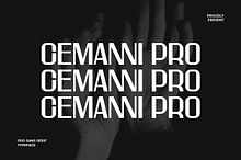 Cemmani Pro – Modern Bold Sans Serif