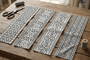 Decorative Seamless Pattern Set, a Pattern Graphic by Saba Vector (Thumbnail 3 of 3)