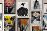 Abstract ink beauty print, a Decorative Illustration by Muzi pear studio (Thumbnail 9 of 10)