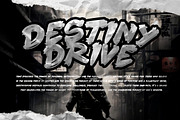 Heroic Sentinel Graffiti Marker Y2k, a Blackletter Font by dansdesign (Thumbnail 6 of 9)