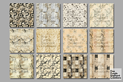 Neutral Grungy Vintage Distressed, a Pattern Graphic by Fine Purple Elephant (Thumbnail 5 of 5)