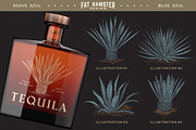 Agave hand drawn vector illustration, an Illustration by Fat Hamster (Thumbnail 4 of 7)