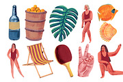 Vacation Gouache/Acrylic Set, an Illustration by Anny (Thumbnail 3 of 6)