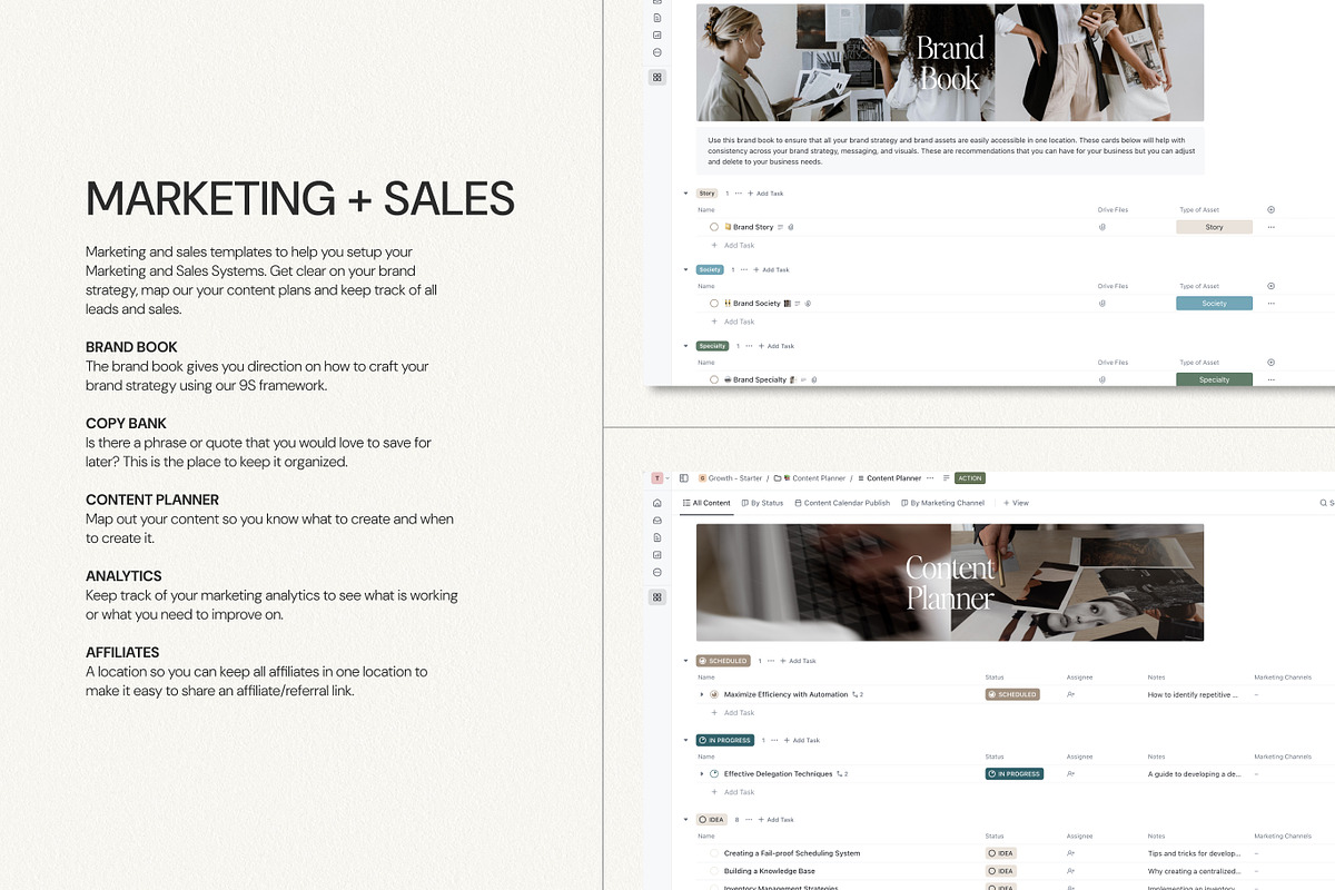 Clickup Template - Biz HQ Hub, a Templates & Theme by 89 Golden Blvd (Photo 3 of 6)
