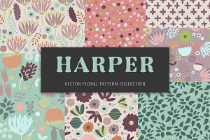 Harper Floral Pattern Collection