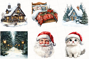 Cozy Winter Christmas Clipart, an Illustration by OK Design (Thumbnail 3 of 5)