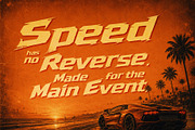 RageTrack - Fast Action Speed, a Sans Serif Font by HypeWorksCo (Thumbnail 8 of 15)