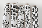 51 kids patterns, for boys & girls!, a Pattern Graphic by Inna Moreva (Thumbnail 5 of 9)