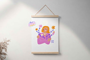 Love yourself: Self Love graphic set, a Person Illustration by Lana Sham (Thumbnail 8 of 14)