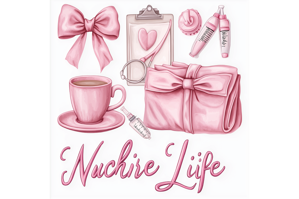 Prompt Pink Medical Clipart, an Animal Illustration by Creative design (Photo 4 of 7)