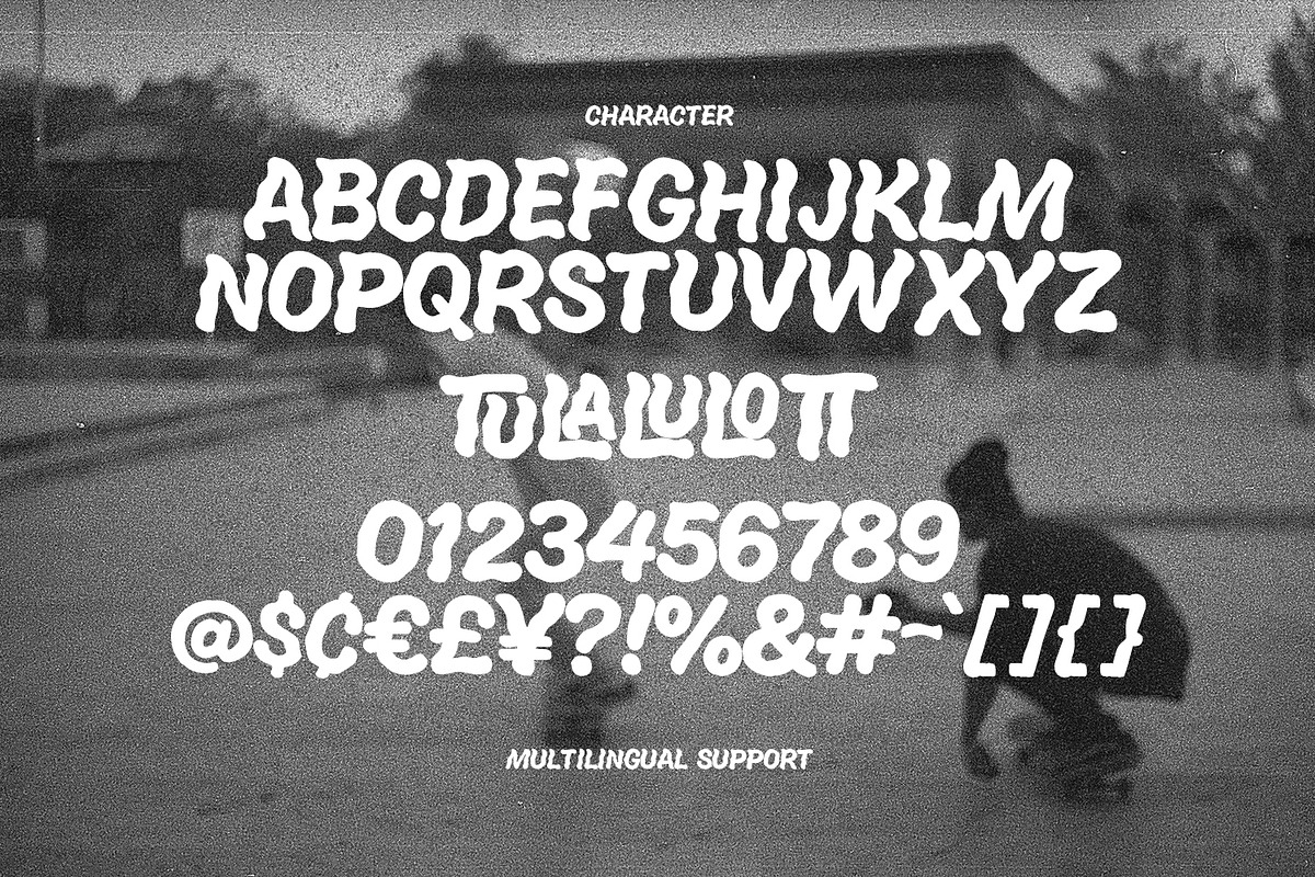 Descret Solvero Wavy All Caps Fonts, a Handwritten Font by Maulana Creative (Photo 6 of 7)