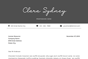 Creative Resume Template for Word, a Resume Template by GResume (Thumbnail 8 of 9)