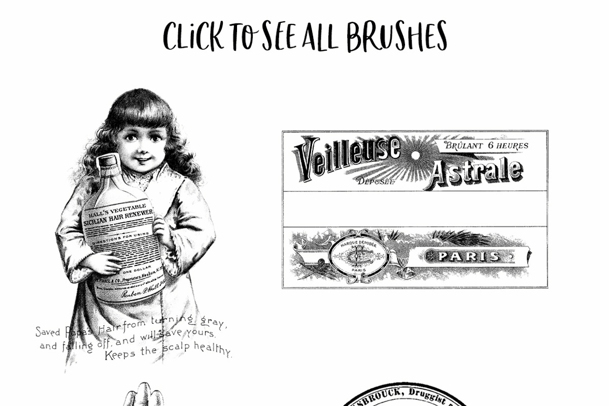 Paperazzi 2 Brushes for PS/PRO, a Brush Add-On by Polka Dot Pixels (Photo 2 of 3)
