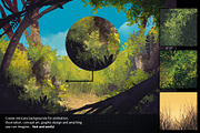 Nature Master for Procreate, a Brush Add-On by Frankentoon Store (Thumbnail 3 of 5)
