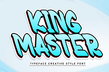 King Master | Script Font