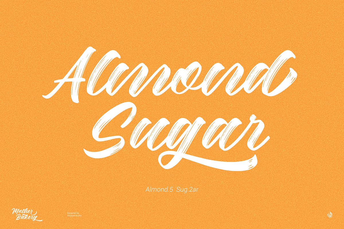 Mother Bakery, a Handwritten Font by Aluyeah Studio (Photo 2 of 13)