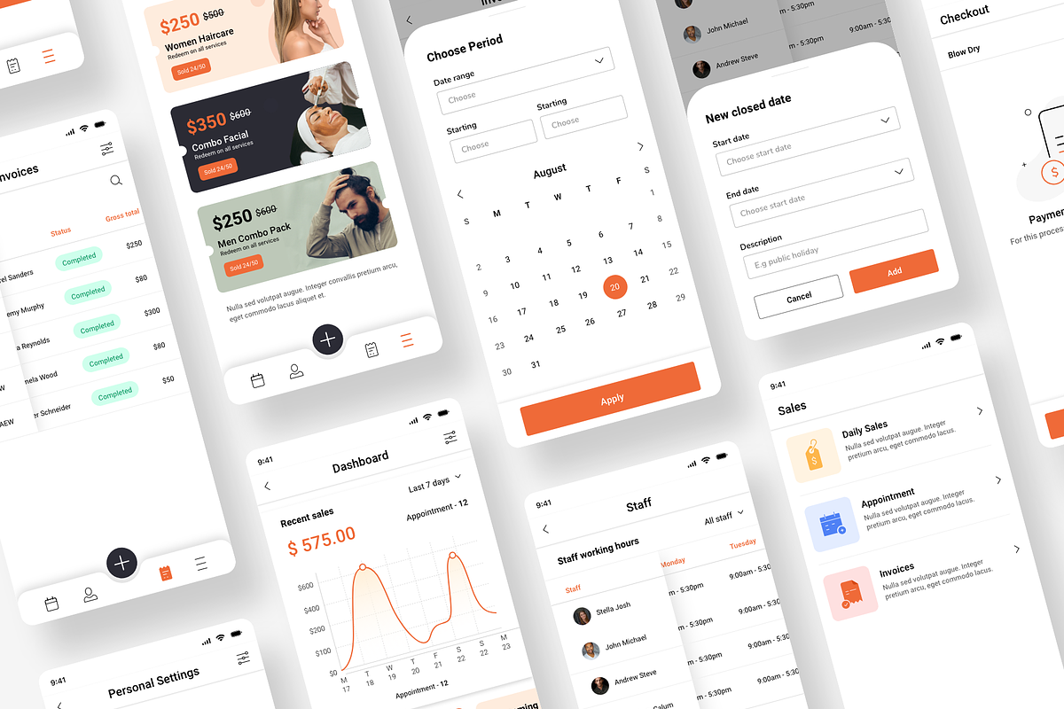 Software Management Kit of all Spas, an App Template by Ragul Creates (Photo 4 of 6)