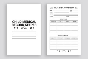 Child Medical Record Keeper