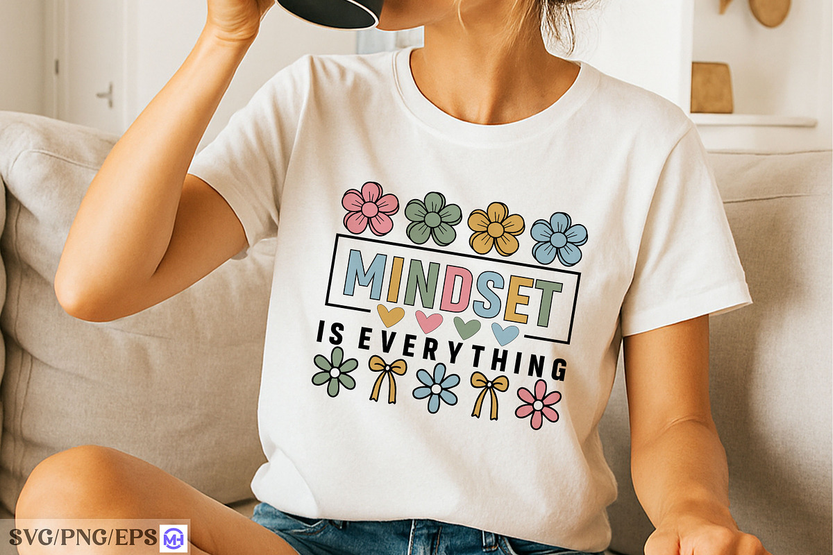 Mindset is Everything Inspirational, a Graphic by mh_arif (Photo 3 of 3)