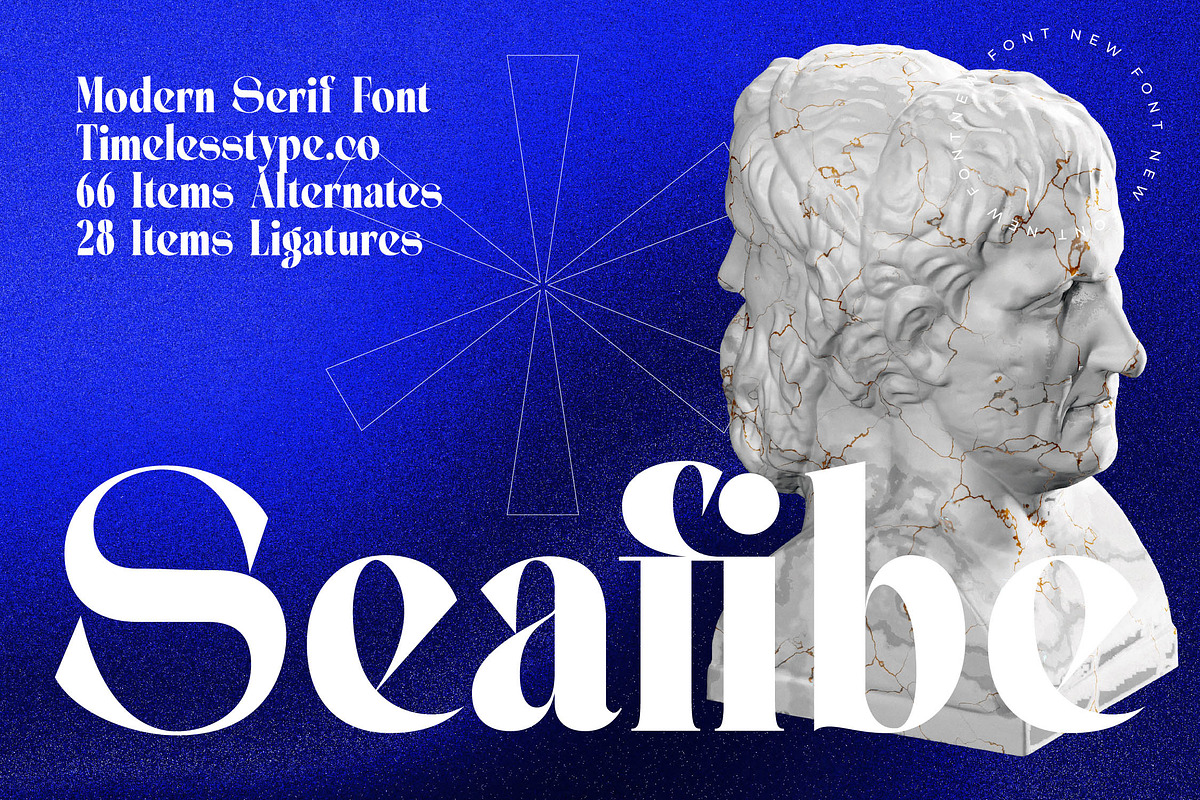 Seafibe Modern Serif Display, a Serif Font by timelesstype.co (Photo 1 of 20)