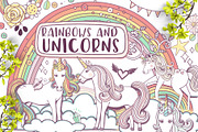 Unicorns and Rainbows, an Animal Illustration by Carrie Stephens Art (Thumbnail 9 of 9)