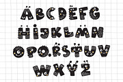 Monsters alphabet and illustration, an Illustration by Magic & Dreams (Thumbnail 2 of 8)