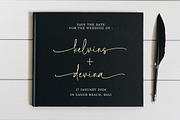 Something Different - Script Fonts, a Script Font by Bluestype Studio (Thumbnail 7 of 8)