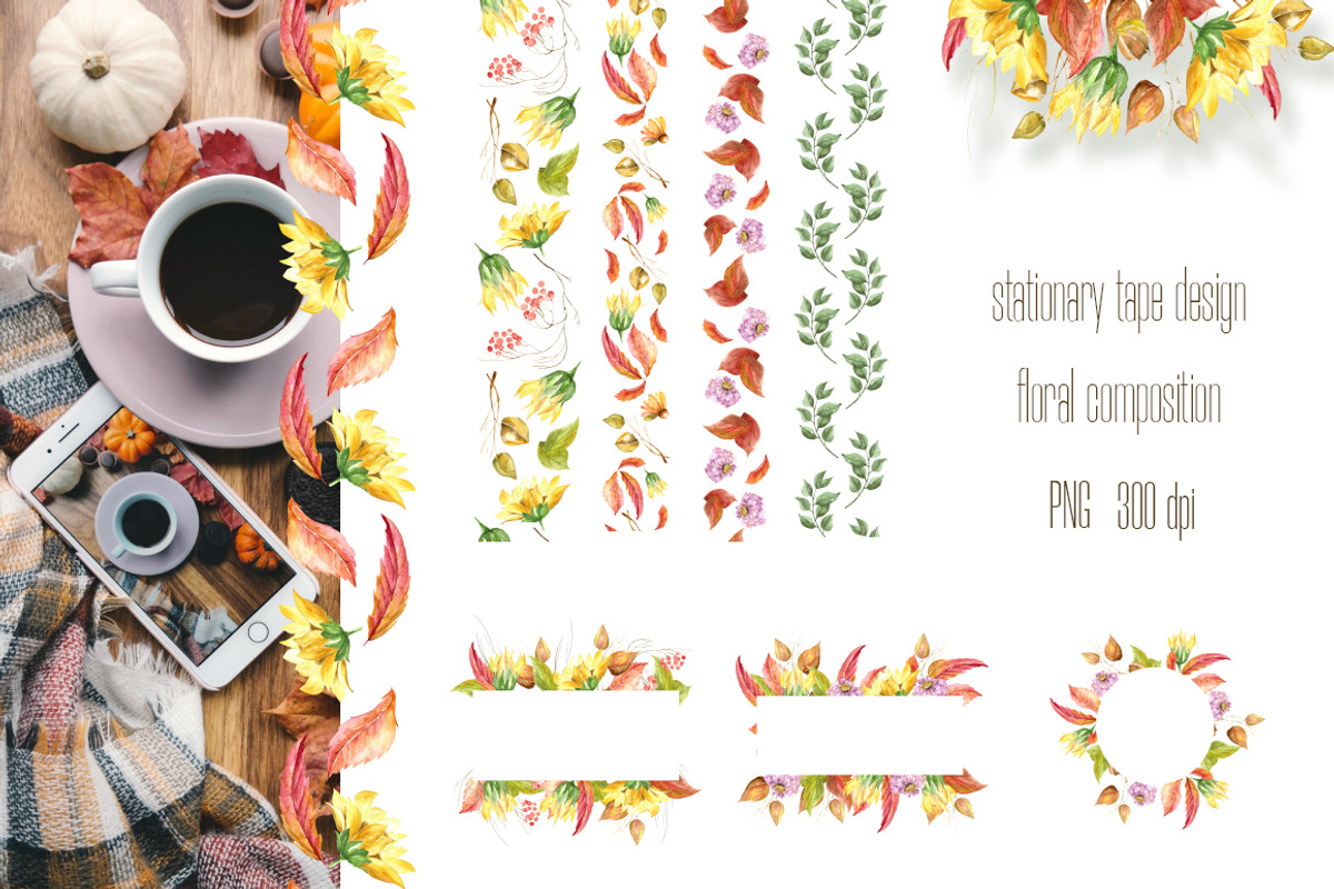Happy Planning Autumn Collection, a Stationery Template by OlgaSerbun (Photo 5 of 6)