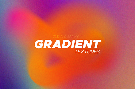 Colorful Gradient Textures & Shapes