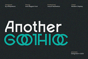 ERF Alanteta Gothic Geometric Font, a Font by Erifqizefont (Thumbnail 12 of 15)