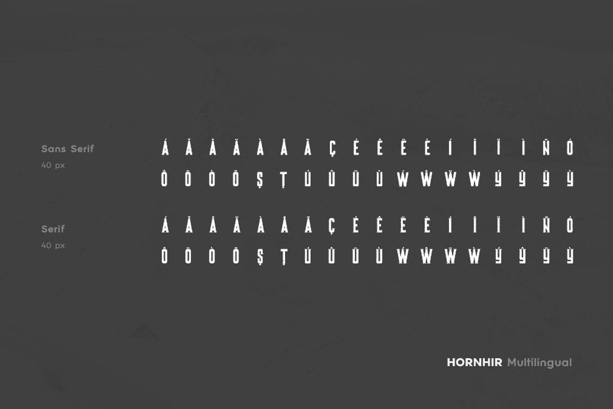 Hornhir Font Family (2 Fonts) preview 6