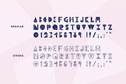 Break Thru - Geometric Font, a Sans Serif Font by Jordan Dale Young (Thumbnail 4 of 5)