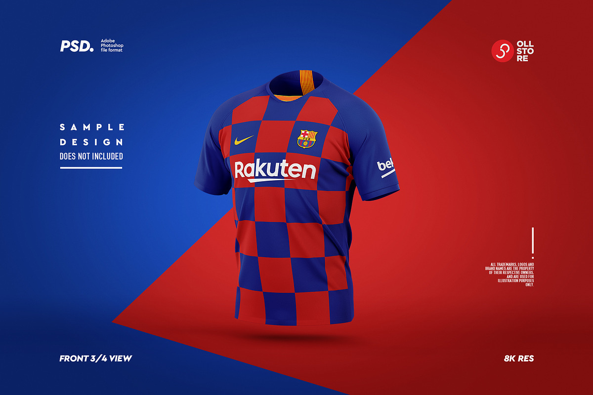 Sports T-Shirts Mockups Set, a Shirt Mockup by OllStore (Photo 7 of 11)