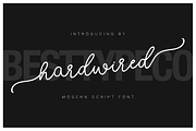 Hardwired, a Script Font by Besttypeco (Thumbnail 1 of 5)