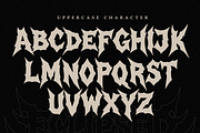 Eclipsed Blazzing | Death Metal Font, a Blackletter Font by Masyafi Studio (Thumbnail 2 of 8)