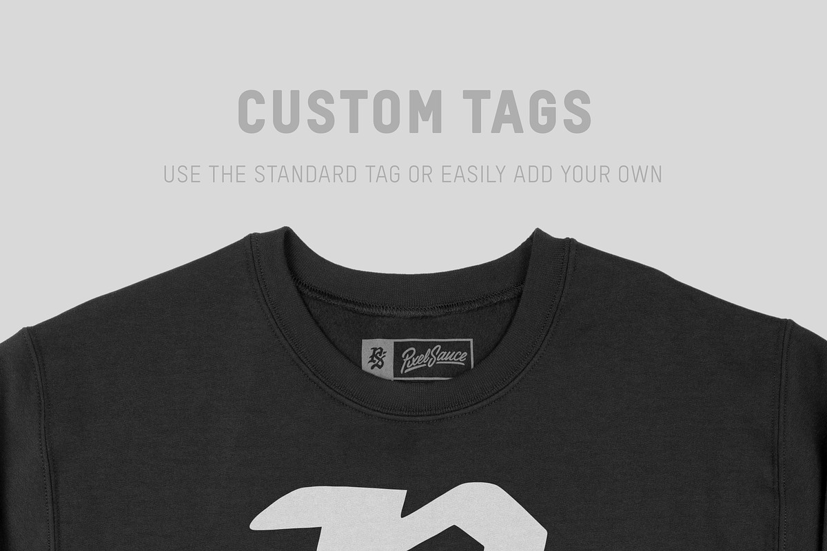 Gildan 18000 Crewneck Sweatshirt, a Shirt Mockup by Pixel Sauce™ (Photo 7 of 7)