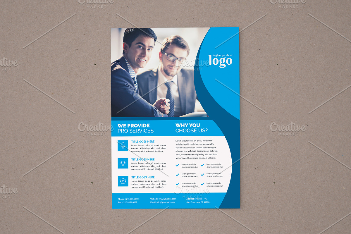 Flyer Template, a Flyer Template by Alice_s (Photo 4 of 10)