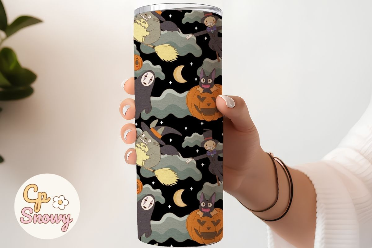 Magical Halloween Night Seamless, a Pattern Graphic by CpSnowy (Photo 3 of 5)