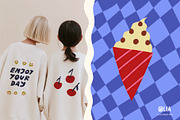 Piece of Cake Birthday Cake Clipart, a Decorative Illustration by Olia (Thumbnail 16 of 19)